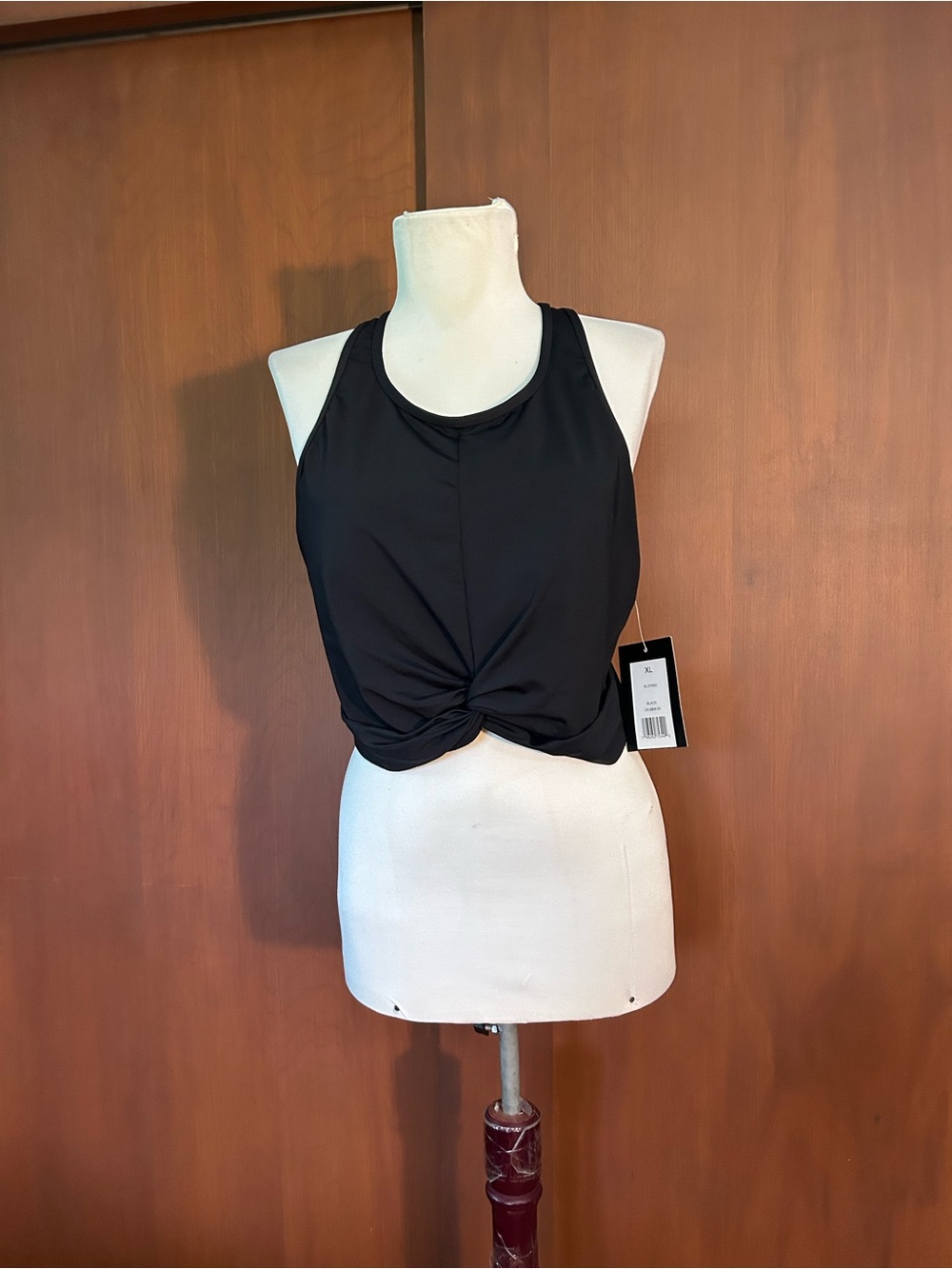 NWT Spyder Black Sports Bikini Top